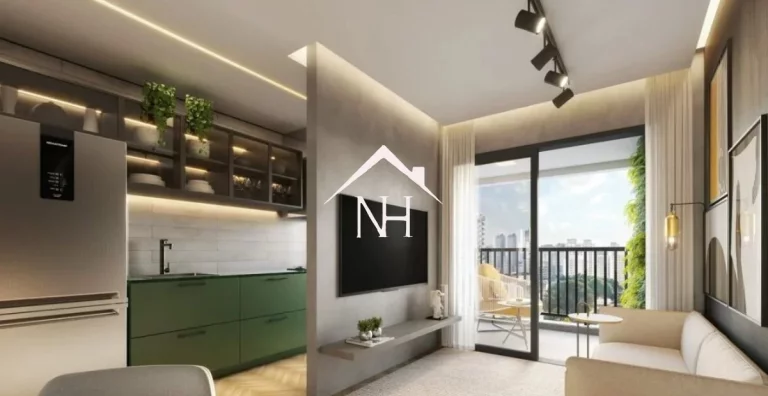 Imagem Apartamento de 46m com 2 Dormitórios, Terraço, Espaço gourmet, Brinquedoteca, Churrasqueira, Piscina, Playground, Bicicletário, Pet place, Fitness