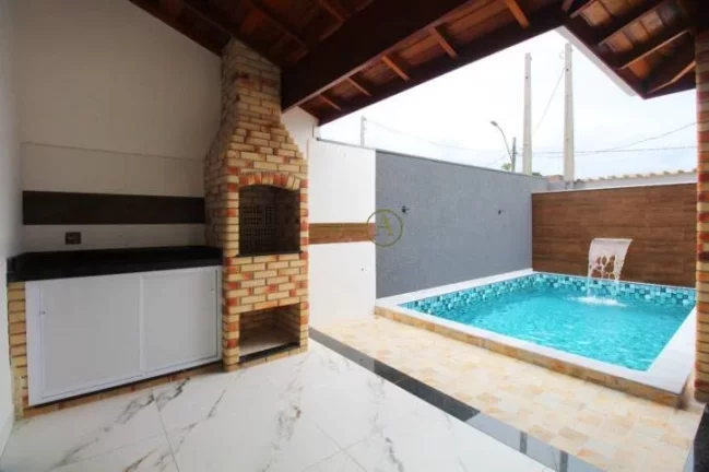 Imagem Casa térrea à venda Flora Rica II Piscina com cascata Churrasqueira