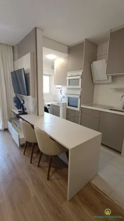 Imagem Belíssimo Apartamento 100% mobiliado - Cond. Address Granja Vianna