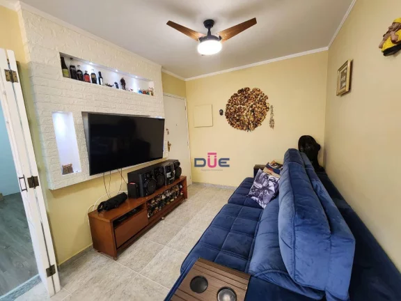 Imagem Apartamento com 2 dormitórios e 2 banheiros à venda, 100 m² por R$ 540.000 - Ponta da Praia - Santos/SP