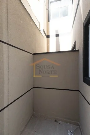 Imagem Apartamento com 39,05m², dispõe de 2 dormitórios, sala para dois ambientes, cozinha com gabinete ...