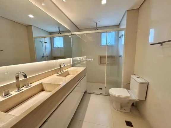 Imagem Apartamento de luxo com 3 quartos e 3 suítes 173m², 2 salas, 4 banheiros, 3 vagas de garagem