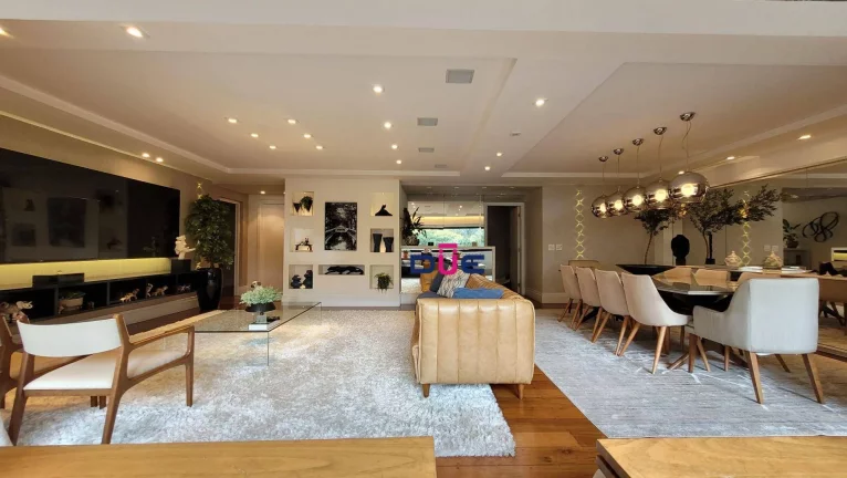 Imagem Apartamento com 4 dormitórios à venda, 214 m² por R$ 2.850.000,00 - Boqueirão - Santos/SP