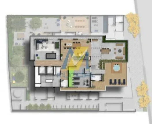 Imagem Lindo Loft com 24mts² de área útil, =Ï 1 dormitório. =Á banheiro, =Ë sala de estar.