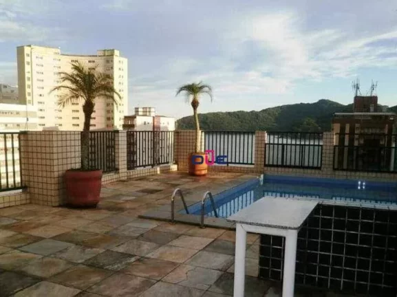 Imagem Apartamento 2 Quartos, 1 Suíte, 1 Vaga demarcada, Piscina - Centro - São Vicente/SP