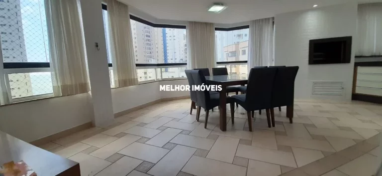 Imagem Locação anual quadra mar mobiliado com 3 dormitórios sendo 1 suíte localizado em Balneário Camboriú.