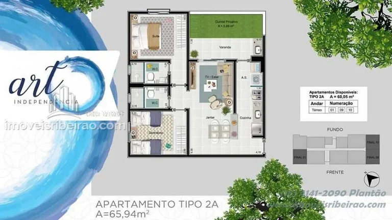 Imagem Art Independência #imoveisribeirao.com