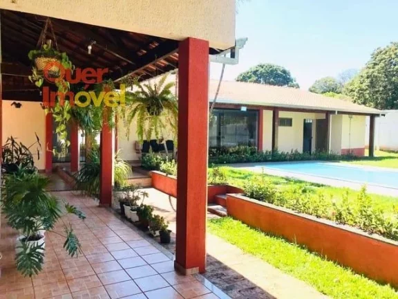 Imagem Chácara de luxo em condomínio: 6 quartos, 4 suítes, 2 salas, 6 banheiros, 4 vagas - 600m² - Ribeirão Preto, Condomínio Portal dos Ipês