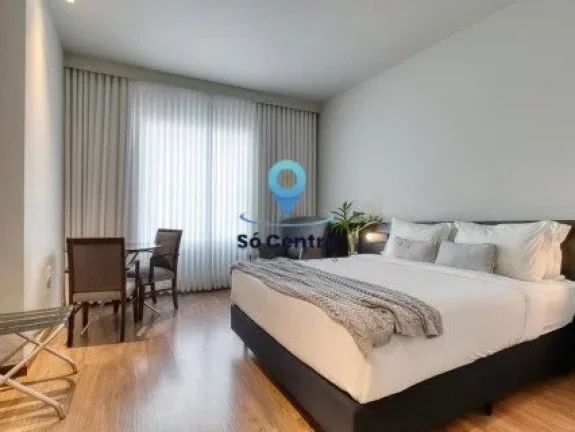 Imagem Ótimo apartamento à venda em Lourdes, Belo Horizonte. Possui 1 quarto, 1 suíte e 1 banheiro socia...