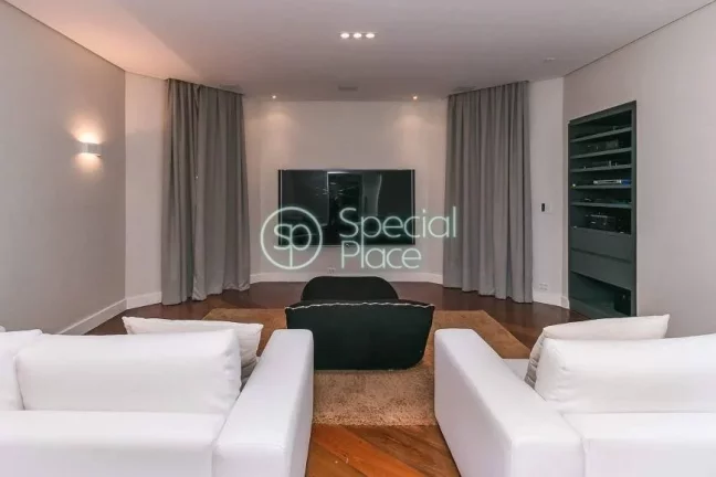 Imagem Belíssimo apartamento de alto padrão para venda em região nobre e elegante com modernos condomín...