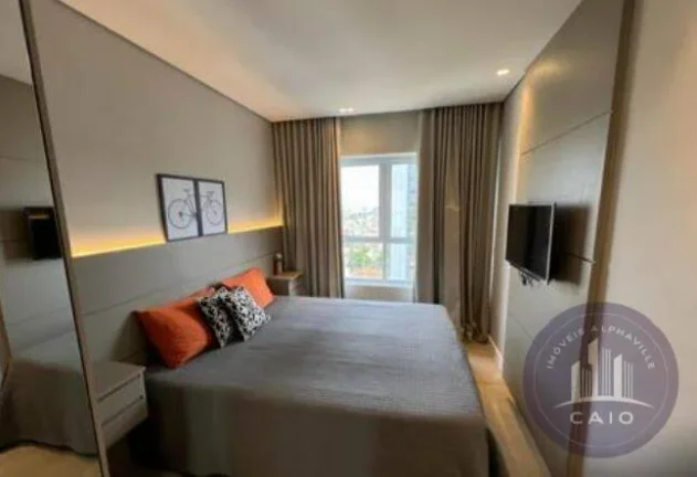 Imagem Apartamento com 1 dormitório para venda, 67 m² por R$ 1.199.000 Alphaville