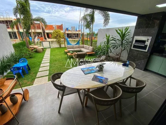 Imagem Giverny Condomínio Jardim, Eusébio - CE. Casas Duplex, 4 suítes.