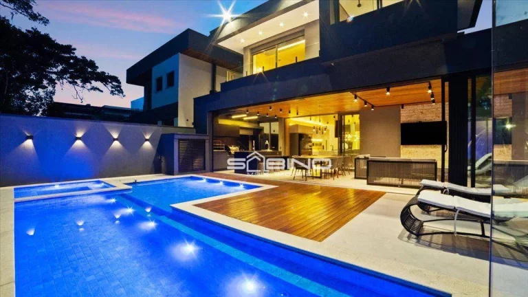 Imagem Belíssima casa à venda com 5 Dormitórios 5 Suítes 384 m² de área útil - Riviera de São Lourenço - Bertioga SP