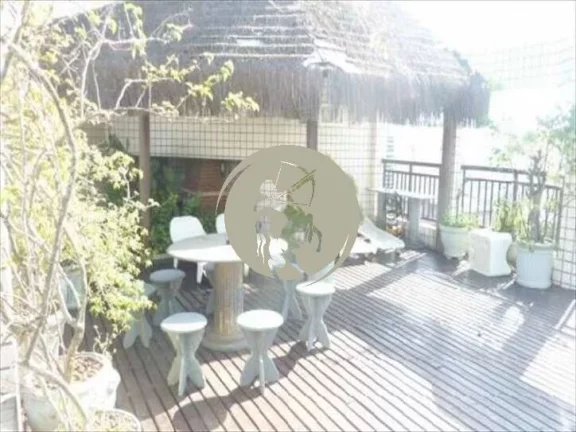 Imagem MARAVILHOSA COBERTURA DUPLEX NO BAIRRO DO BOQUEIRÃO EM SANTOS, PISCINA GRANDE COM CHURRASQUEIRA E V...