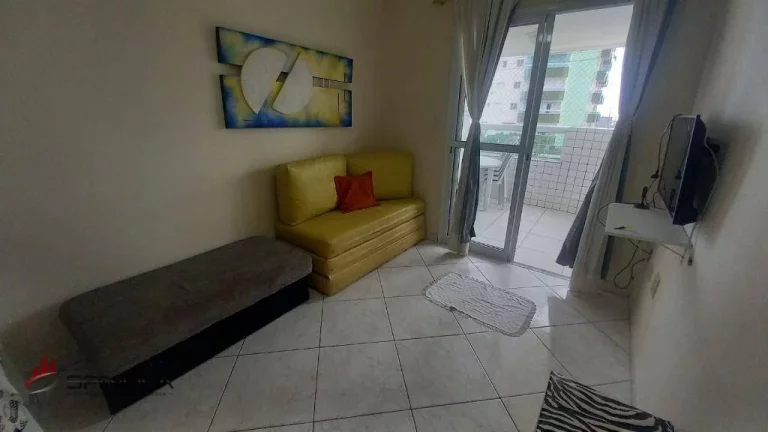 Imagem Apartamento com 1 dormitório à venda, 45 m² por R$ 320.000,00 - Maracanã - Praia Grande/SP