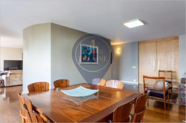 Imagem Apartamento à venda em São Paulo-SP, Real Parque: 4 quartos, 2 suítes, 2 salas, 5 banheiros, 3 vagas - 294 m².