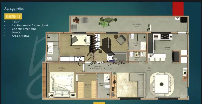 Imagem Apartamento a venda 3 Quartos Bairro Prado Belo Horizonte MG