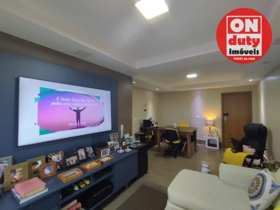 Imagem Apartamento com 3 dormitórios à venda, 117 m² por R$ 815.000,00 - Ponta da Praia - Santos/SP