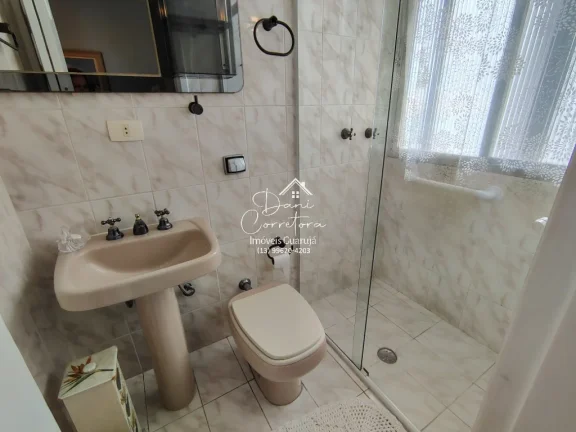Imagem Imperdível Apartamento à Venda em Guarujá-SP, Pitangueiras: 3 Quartos, 2 Suítes, 2 Salas, 3 Banheiros, 1 Vaga, 200m²!