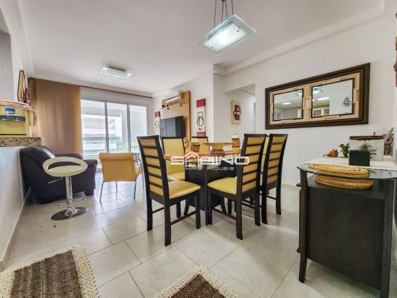 Imagem Apartamento Locação Temporada na Riviera, com 3 dormitórios 1 suíte 2 vagas, atende até 8 pessoas.