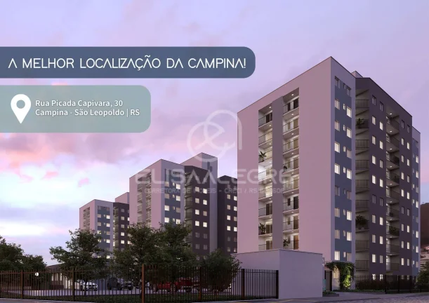 Imagem Residencial Capri - Apartamentos na Campina, São Leopoldo