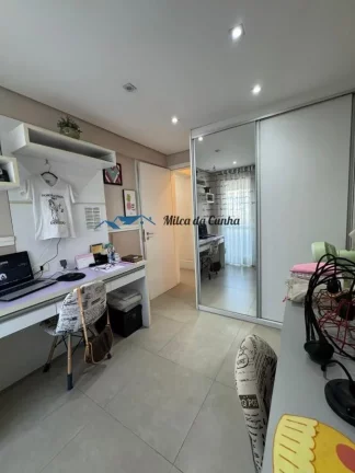 Imagem Lindo Apartamento para Venda, com 128m², 3 suítes, 3 vagas, Varanda Gourmet, Centro de Santo André