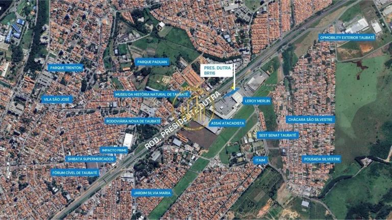 Imagem Terreno para Venda em Taubaté, Chácara São Silvestre
