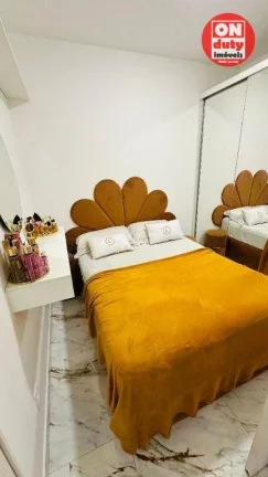 Imagem Apartamento com 2 dormitórios à venda, 46 m² por R$ 340.000,00 - Areia Branca - Santos/SP