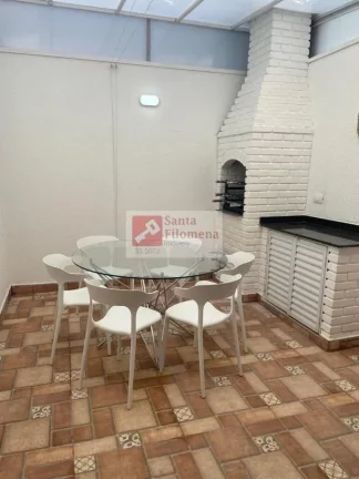 Imagem Sobrado para Venda em Santo André, Vila Pires, 3 dormitórios, 1 suíte, 3 banheiros, 2 vagas