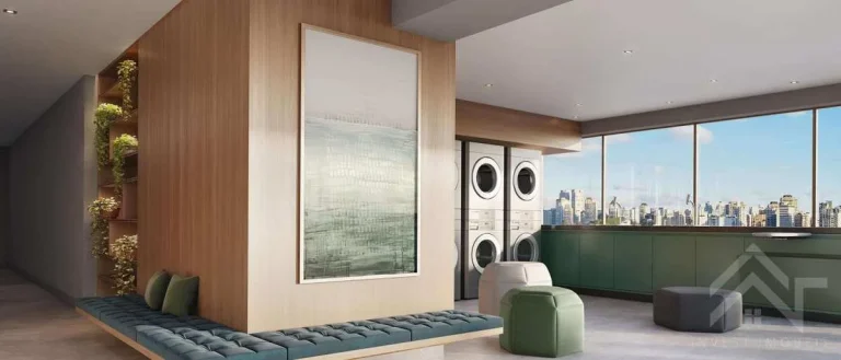 Imagem 70m2 com Suíte e Lazer no 34º andar – Chácara Santo Antônio