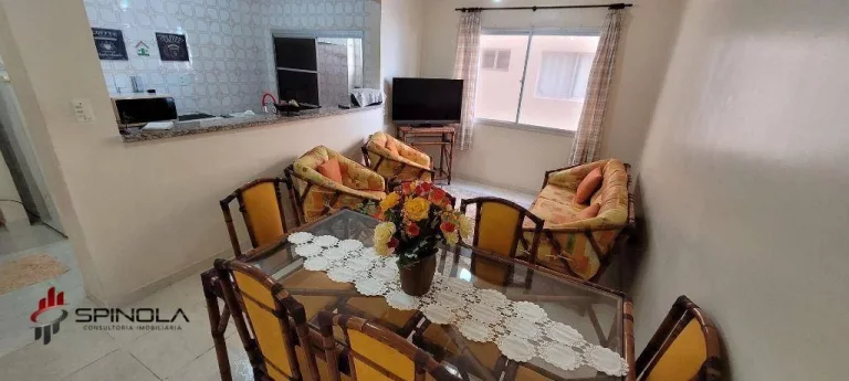 Imagem Apartamento com 2 dormitórios à venda, 69 m² por R$ 300.000,00 - Balneário Flórida - Praia Grande/SP