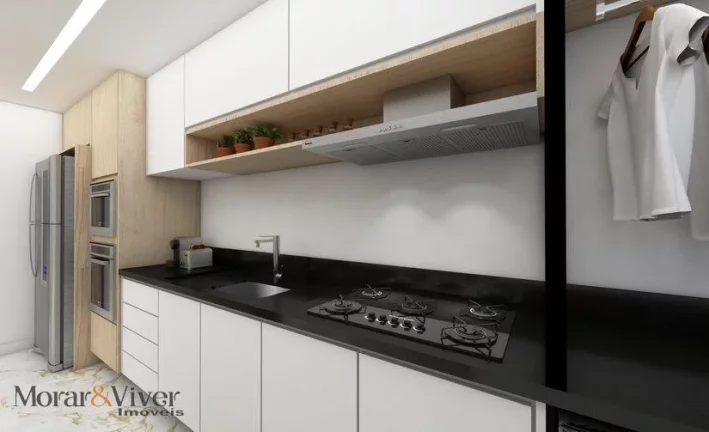 Imagem Apartamento para Venda em São José dos Pinhais, São Cristóvão, 3 dormitórios, 1 suíte, 2 banheiros, 2 vagas