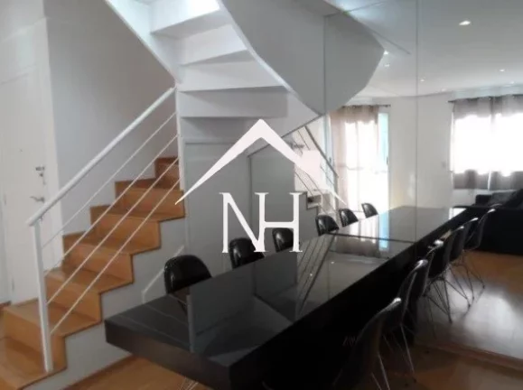Apartamento duplex de 76m com 2 dormitórios (1 suíte), 2 vagas, espaço gourmet, academia, piscina aquecida, sauna, salão de jogos, salão de festas