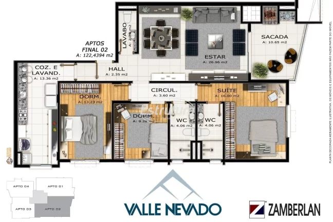 Imagem Apartamentos próximos ao Shopping Monet