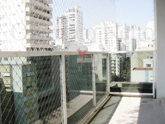 Imagem Excelente apartamento com sacada em Higienópolis