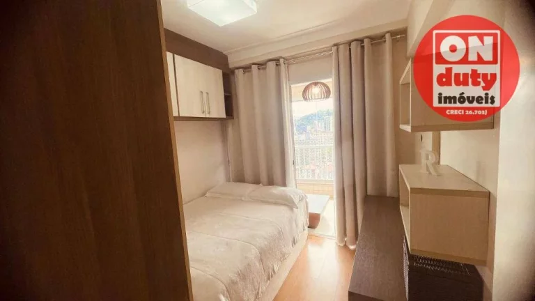Imagem Apartamento à venda, 92 m² por R$ 910.000,00 - Vila Matias - Santos/SP