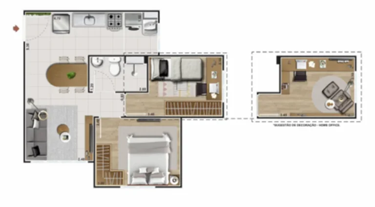 Imagem APARTAMENTO RESIDENCIAL em Rio de Janeiro - RJ, Praça Seca