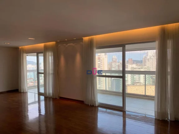 Imagem Apartamento com 3 dormitórios para alugar, 204 m² por R$ 16.500,00/mês - Embaré - Santos/SP