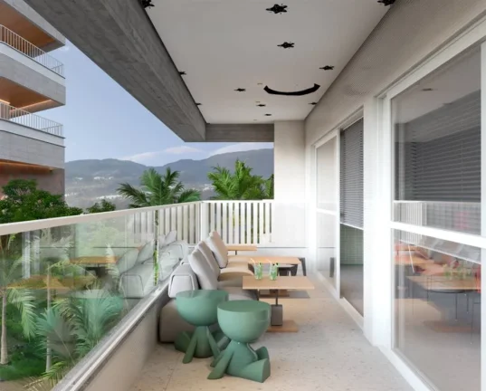 Imagem APARTAMENTO COM 54.48 m² - FORTE - PRAIA GRANDE SP