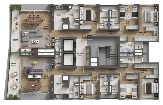 Imagem Miradero - Apartamento à venda no bairro Rio Branco - Porto Alegre/RS