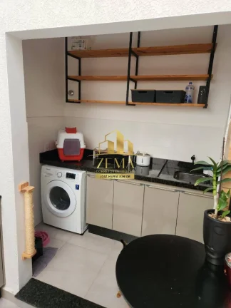 Imagem Sobrado em condomínio, 120m2, 03 dorms, 02 vagas, Espaço Gourmet