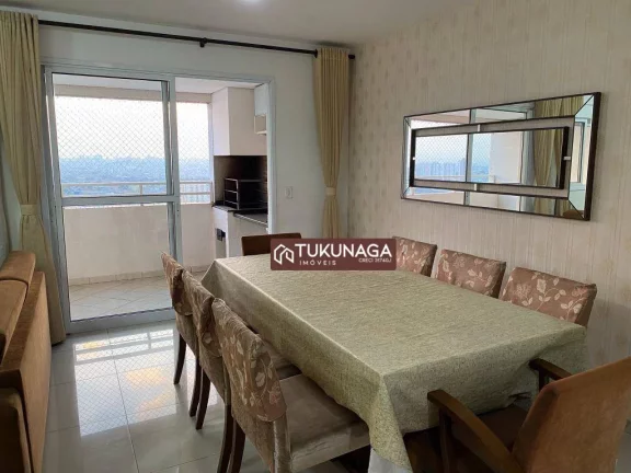 Imagem Apartamento com 3 Quartos 2 Vagas, vista livre à venda, 95 m² por R$ 1.010.000 - Vila Augusta - Guarulhos/SP