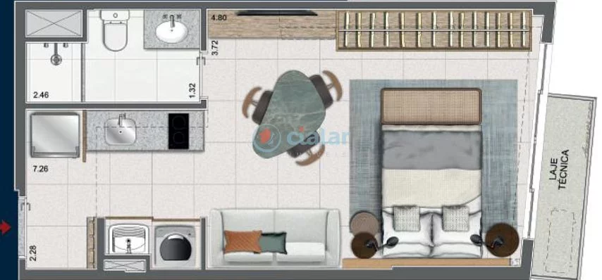 Imagem Garden à venda 1 Quarto 61.65M Centro Rio de Janeiro - RJ | Residencial Skylux Imagem Garden à venda 1 Quarto 61.65M Centro Rio de Janeiro - RJ | Residencial Skylux