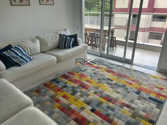 Imagem APARTAMENTO PRAIA GRANDE com 3 dormitórios sendo 2 suítes,2 vagas de garagem,varanda gourmet com churrasqueira,sala 2 ambientes