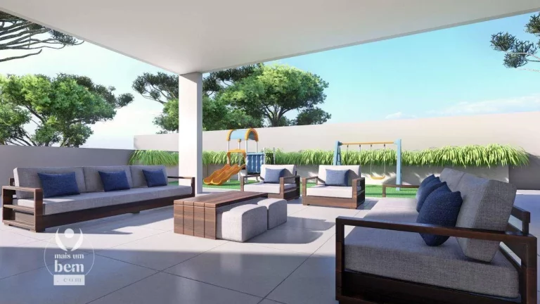 Imagem Apartamento novo com 2 quartos (1 suíte), sacada com churrasqueira à venda por R$ 587.822,80 - Boa Vista - Curitiba/PR