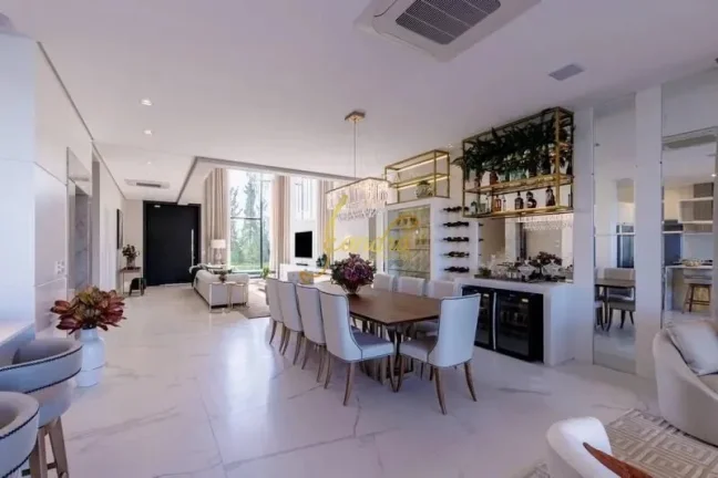 Imagem Sobrado finamente mobiliado e decorado com 472m2 de área construída e piscina