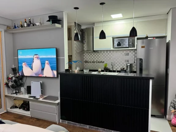 Imagem Apartamento para Venda no Centro de Diadema, com 53m², 2 Dormitórios, 1 Suíte, 1 Vaga Livre, Terraço Gourmet