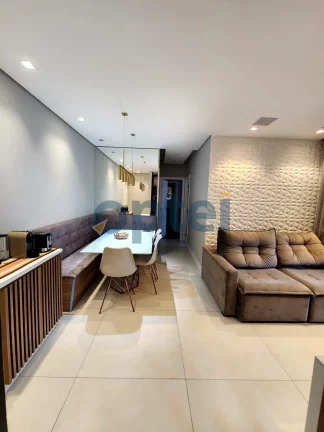Imagem Apartamento de 71m² com 2 dorm com suíte e varanda gourmet
