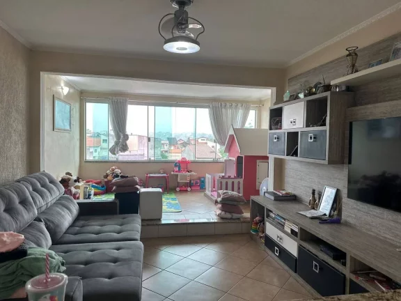 Imagem Sobrado com 3 dormitórios à venda, 282 m² por R$ 680.000,00 - Parque Marajoara - Santo André/SP