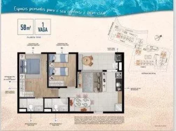 Imagem Apartamento à venda em Barueri, Jardim Júlio, com 2 quartos, 58m2